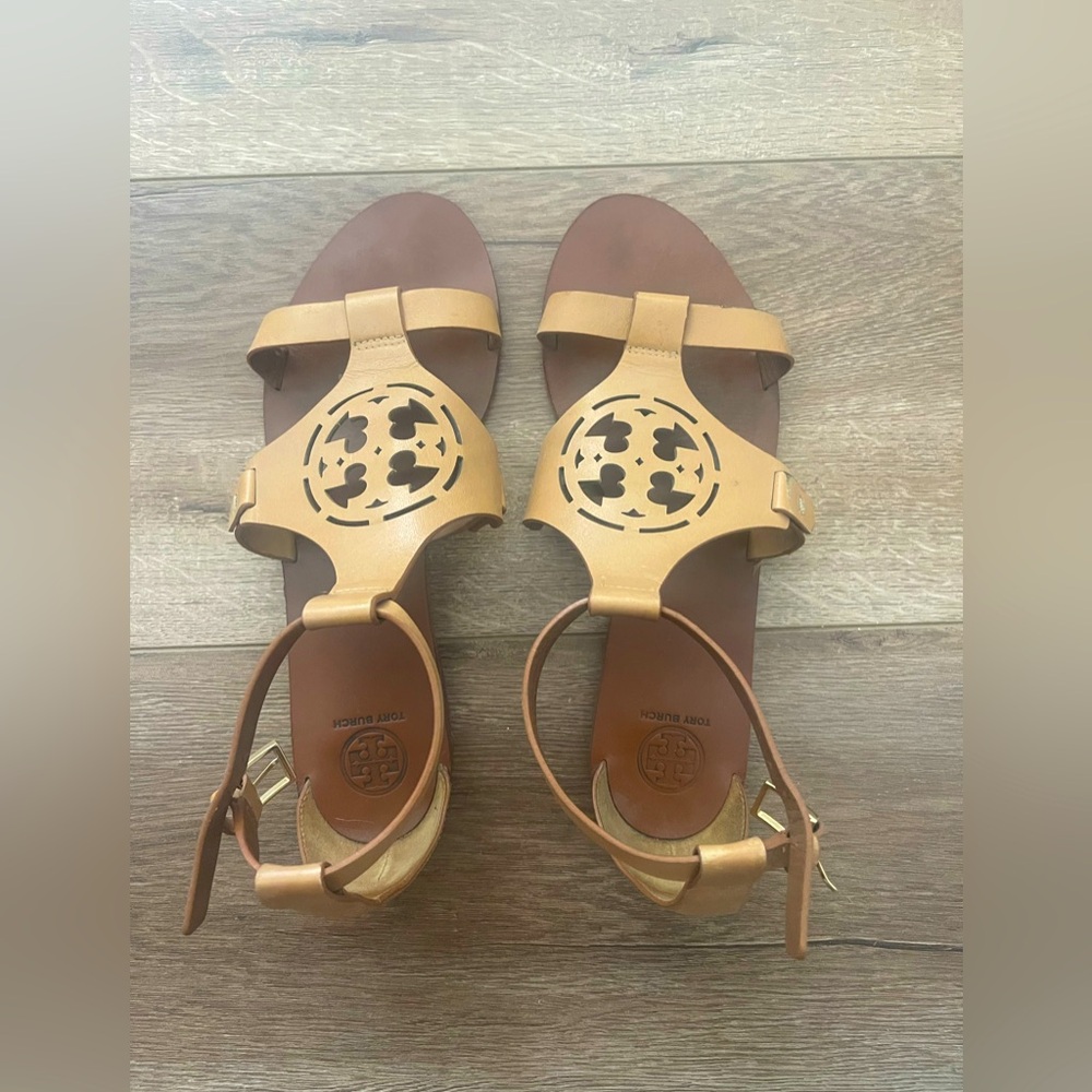 Tory Burch Zoey 10mm gladiator sandals 9.5 US - Picture 2 of 6